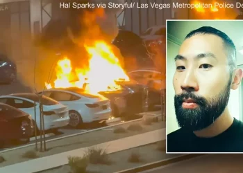 라스베거스 테슬라 방화범은 한인남성