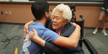 “일본군 위안부 피해자 이옥선 할머니, 잊지 않겠습니다”