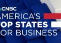 CNBC 선정 ‘2025 미국 최고 비즈니스 주’ 1위는 노스캐롤라이나… 텍사스는 2위