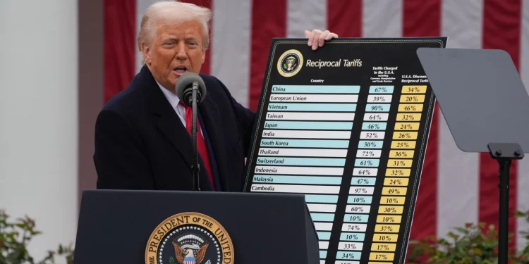 트럼프, 한국에 25% 관세 부과 … 14개국 수입품, 오는 8월 1일부터 고율의 일괄 관세