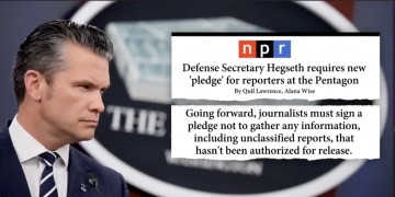 미 국방부, 언론 출입 제한 새 규정 도입 … 언론자유 위협 논란