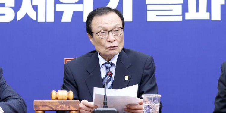 민주평통 수석부의장에 이해찬 전 국무총리 내정