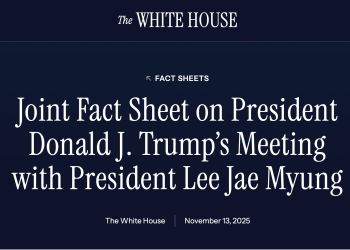 한미 공동팩트시트에 미 주요 언론 “한미동맹, 경제·안보 전면 동맹으로 진화”