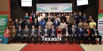 원코리안 장학재단, 알칸사서 ‘한미 경제인 네트워크의 밤’ 개최…29명에 장학금 전달