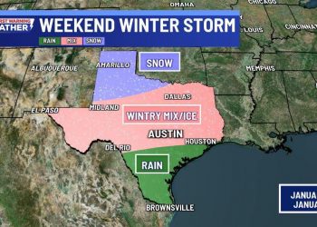 텍사스, 주말 강추위 예보 … 북부 지역 중심으로 적설·결빙 가능성