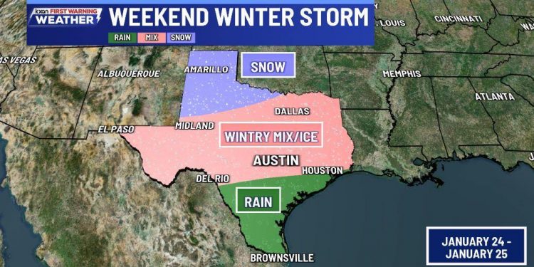 텍사스, 주말 강추위 예보 … 북부 지역 중심으로 적설·결빙 가능성