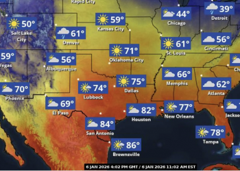 텍사스 전역 이례적 고온 이어져 … 중부·북부는 주중 기록 경신 근접, 일부 지역 비 소식