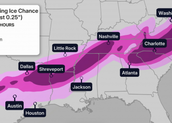 이번 주말 북극 한파 ‘펀(Fern)’ 텍사스 강타 ‘경고’