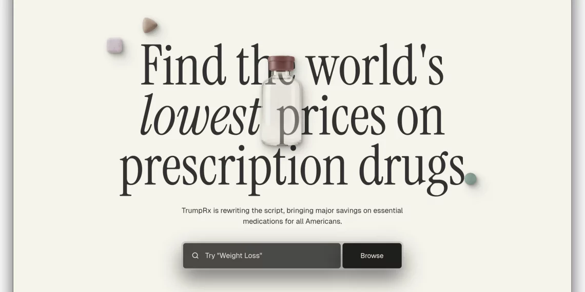 트럼프 행정부, 할인 의약품 안내 사이트 ‘TrumpRx’ 출범 … “중간선거 전략?”