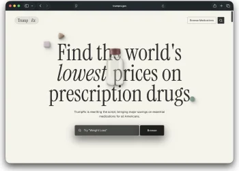 트럼프 행정부, 할인 의약품 안내 사이트 ‘TrumpRx’ 출범 … “중간선거 전략?”