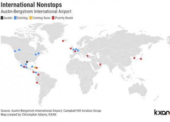 오스틴 공항, 서울-인천공항 신규 노선 추진 … 아시아 직항 유치 본격화