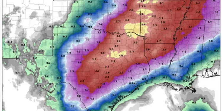 중부텍사스 한인밀집지역 시더파크, 오늘(6일) 오후부터 우박 폭풍 영향권 … “지름 2~3인치 대형 우박 가능”