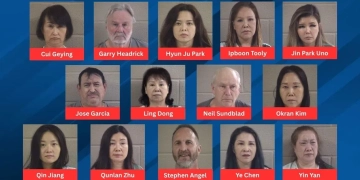 조지아 마사지 업소 7곳 동시 급습 … 14명 체포, 텍사스 플라워마운드 거주 한인여성도 포함